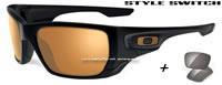 Oakley Style Switch Matte Black / Dark Bronze + Warm Grey (OO9194-04)